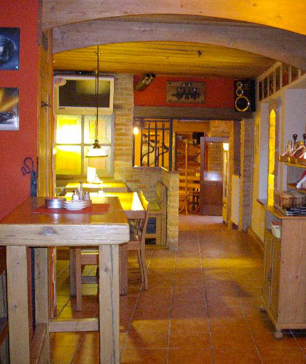 Bar interiér